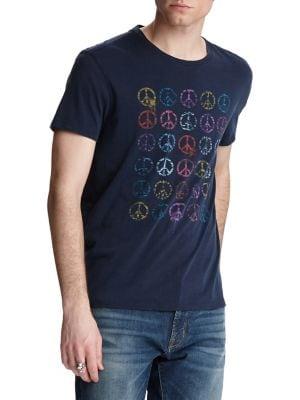 John Varvatos Star U.s.a. Organic Graphic Tee