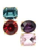 Kate Spade New York Double-drop Asymmetrical Earrings