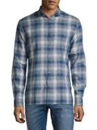 John Varvatos Star U.s.a. Long-sleeve Plaid Shirt