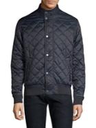 Barbour Black Tartan Edderton Quilt Jacket