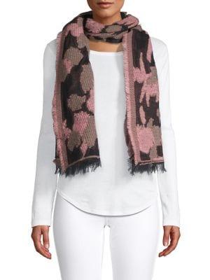 Echo Frayed Textured Scarf