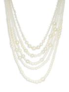 Design Lab Faux-pearl Multi-strand Necklace