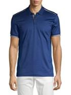 Boss Two-button Cotton Polo
