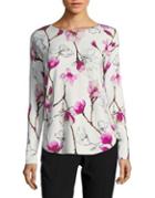 Context Floral-print Sweater