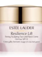 Estee Lauder Resilience Lift Firming/sculpting Face And Neck Creme Oil-free Broad Spectrum Spf 15