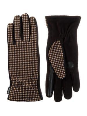 Isotoner Smartdri Stretch-fleece Gathered Gloves