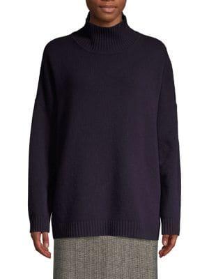 Weekend Max Mara Belfast Oversized Wool Turtleneck Sweater