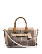 Coach Swagger 27 Exotic Leather Satchel