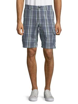 Tommy Bahama Marina Bay Plaid Cargo Shorts