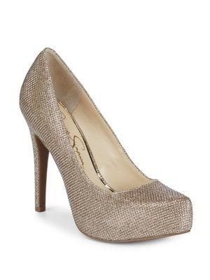 Jessica Simpson Parisah Embelished Platform Pumps