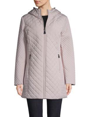 Calvin Klein Quilted Zip-front Jacket