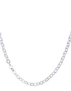 Lord & Taylor 20 Circle Link Sterling Silver Chain Necklace