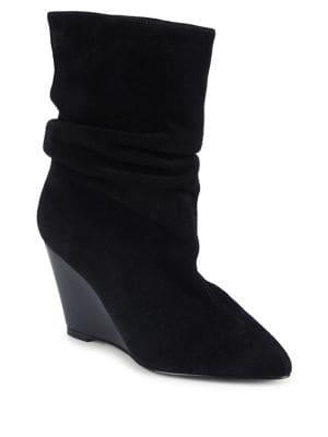 Charles By Charles David Edell Suede Mid-calf Boots
