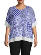 Context Plus Printed Short-sleeve Top