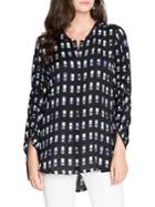 Nic+zoe Plus City Window High-low Top