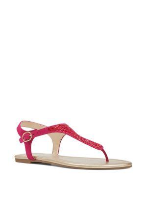 Bandolino Kyrie Embellished T-strap Sandals