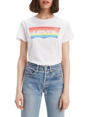 Levi's Rainbow Logo Graphic Tee