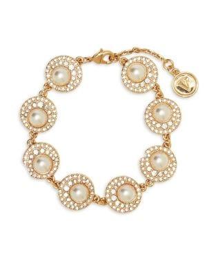 Vince Camuto Daytime Capsule Faux Pearl & Crystal Bracelet