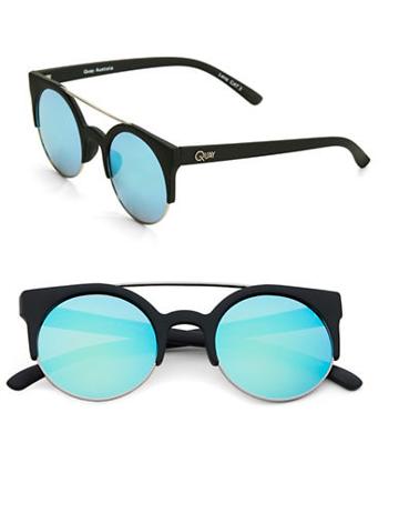Quay Australia 57mm Mirrored Sunglasses