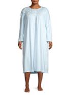 Miss Elaine Plus Long Sleeve Night Gown