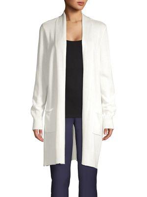 Joan Vass Open Front Duster Cardigan