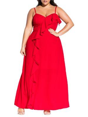 City Chic Plus Catalina Maxi Dress