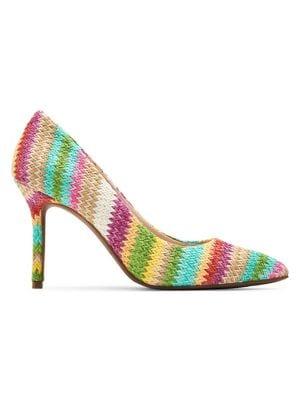 Katy Perry Sissy Rainbow Pattern Pumps
