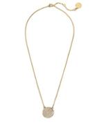 Vince Camuto Crystal Circle Back To Love Pendant Necklace