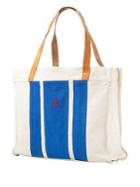 Cathy's Concepts Bridesmaid Gifts Striped Canvas Tote