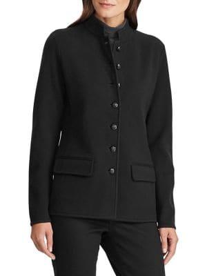 Lauren Ralph Lauren Cotton-blend Officer's Jacket