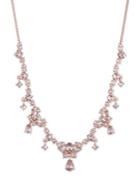 Givenchy Swarovski Crystal Frontal Necklace