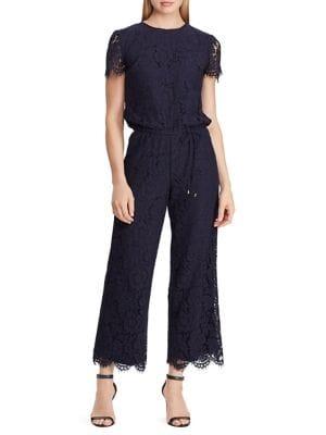 Lauren Ralph Lauren Petite Classic Lace Jumpsuit