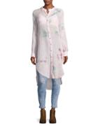 Free People Happiest Morning Button-front Tunic