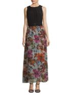 Gabby Skye Floral Maxi Dress