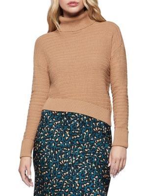 Bcbgeneration Asymmetrical Cotton Sweater