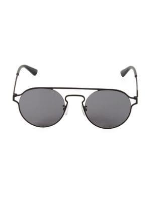 Mcq By Alexander Mcqueen 51mm Open-frame Oval Sunglasses