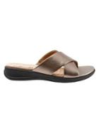 Softwalk Tillman Leather Cross-strap Sandals