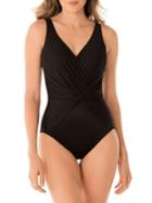 Miraclesuit Rock Solid Twister 1-piece Swimsuit