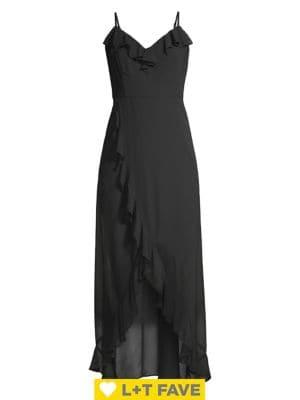 Kensie Sleeveless Chiffon Midi Dress