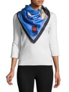 Kate Spade New York Printed Silk Square Scarf