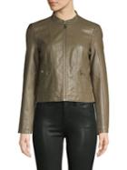 Vero Moda Faux Leather Zip-front Jacket