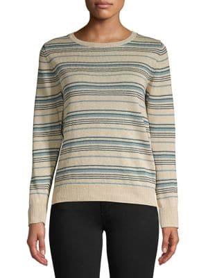 Weekend Max Mara Striped Linen Sweater