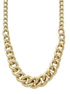 Lord & Taylor 14k Italian Gold Curb Link Necklace