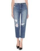 Joe's Jeans Smith Distressed Embellished Ankle Jeans