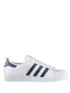 Adidas Men's Superstar Leather Coated Sneakers