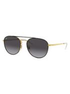 Ray-ban 55mm Square Metal Sunglasses