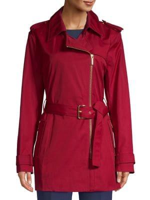 Michael Michael Kors Zip-front Trench Coat