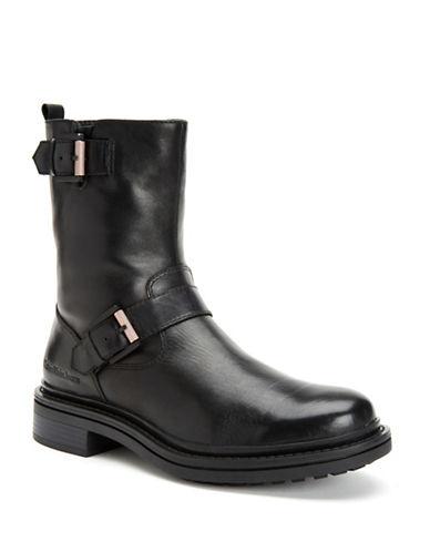 Calvin Klein Kris Brushed Calf Leather Boots