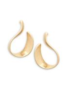 Design Lab 2-pair Goldtone Swirl Earrings
