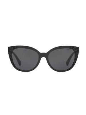 Ralph By Ralph Lauren Eyewear Ra5253 56mm Havana Butterfly Sunglasses